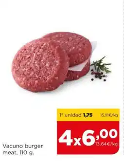 Alimerka Vacuno burger meat, 110 g. oferta