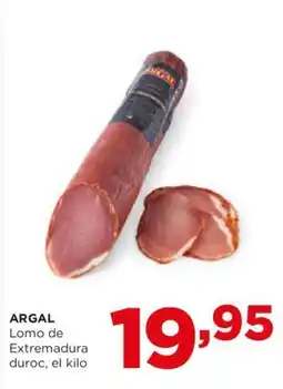 Alimerka ARGAL Lomo de Extremadura duroc, el kilo oferta