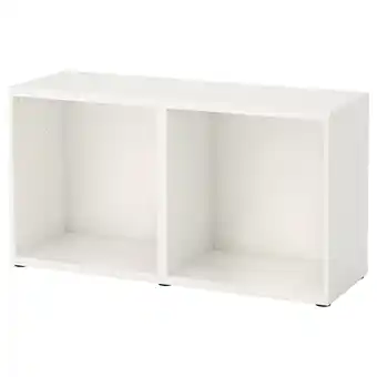 IKEA BestÅ Estructura, blanco, 120x40x64 cm oferta