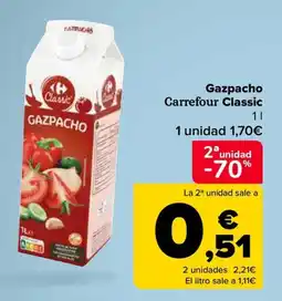 Carrefour Gazpacho Carrefour Classic oferta