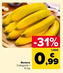 Carrefour Banana oferta