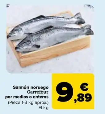 Carrefour Salmón noruego oferta