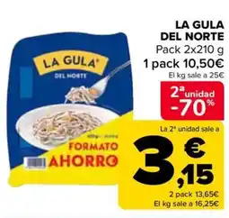 Carrefour LA GULA DEL NORTE oferta
