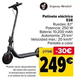 Carrefour Patinete eléctrico E2E oferta