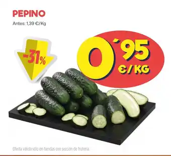 AhorraMas PEPINO oferta