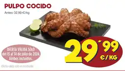 AhorraMas PULPO COCIDO oferta