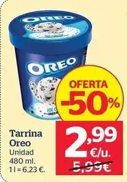 La Sirena Oreo - tarrina oferta