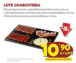 AhorraMas LOTE CHARCUTERIA oferta