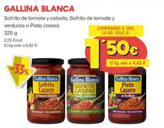 AhorraMas GALLINA BLANCA oferta