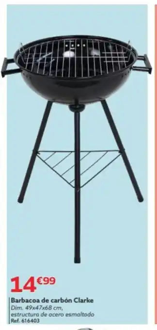 GiFi Barbacoa de carbón Clarke oferta