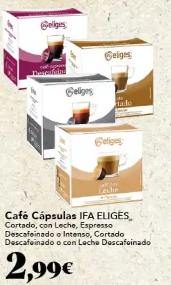 Gadis Café Cápsulas IFA ELIGES oferta