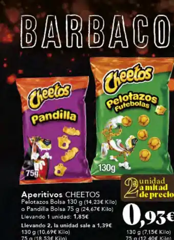Gadis Aperitivos CHEETOS oferta