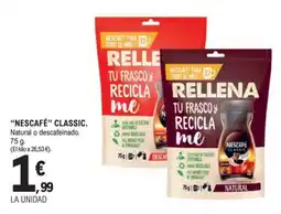 E.Leclerc "NESCAFÉ" CLASSIC. oferta