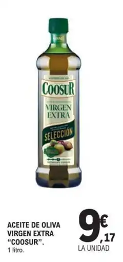 E.Leclerc ACEITE DE OLIVA VIRGEN EXTRA "COOSUR". oferta