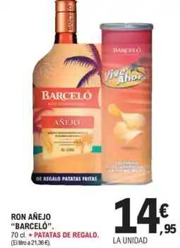E.Leclerc RON AÑEJO "BARCELÓ". oferta
