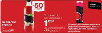 El Corte Inglés GAZPACHO FRESCO oferta
