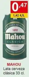 Supermercados Extremadura Mahou - lata cerveza clásica oferta