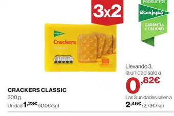 El Corte Inglés CRACKERS CLASSIC oferta