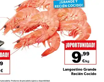 Masymas Langostino Grande Recién Cocido oferta