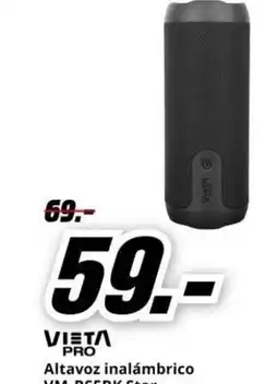 MediaMarkt Altavoz inalámbrico VM-BS5BK Star oferta