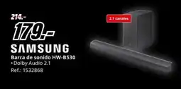 MediaMarkt SAMSUNG Barra de sonido HW-B530 oferta