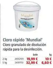 Bauhaus Mundial - cloro rápido oferta