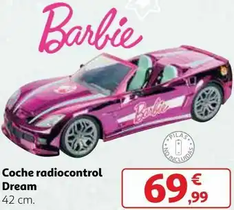 Alcampo Barbie coche radiocontrol dream oferta