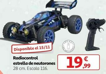 Alcampo Radiocontrol estrella de neutrones oferta