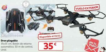 Alcampo Dron plegable oferta