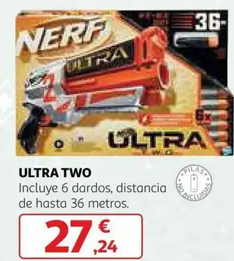 Alcampo Nerf ultra two oferta
