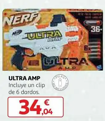 Alcampo Nerf ultra amp oferta
