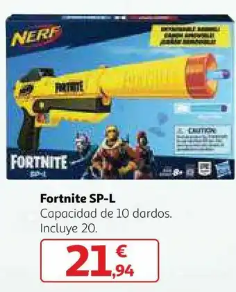 Alcampo Nerf fortnite sp-l oferta