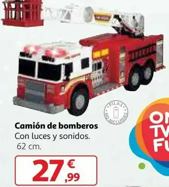 Alcampo Camión de bomberos oferta
