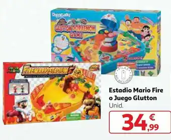 Alcampo Estadio mario fire o juego glutton oferta