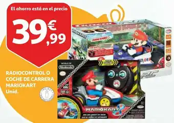 Alcampo Radiocontrol o coche de carrera mariokart oferta