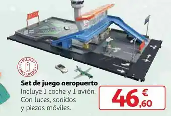 Alcampo Set de juego aeropuerto oferta