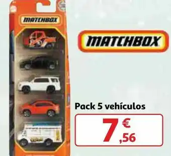 Alcampo Pack 5 vehículos oferta