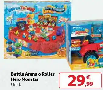 Alcampo Battle arena o roller hero monster oferta