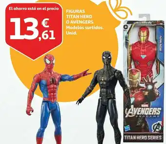 Alcampo Figuras titan hero o avengers oferta