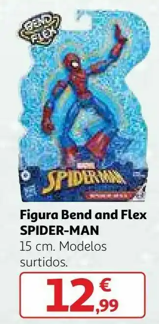 Alcampo Figura bend and flex spider-man oferta