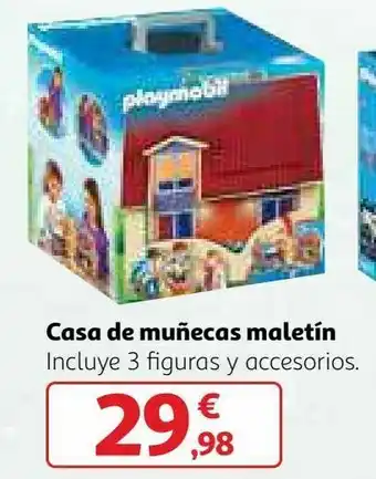 Alcampo Casa de muñecas maletín oferta