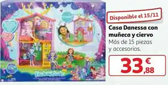 Alcampo Casa danessa con muñeca y ciervo oferta