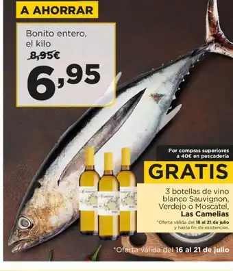 Alimerka Bonito entero, el kilo oferta
