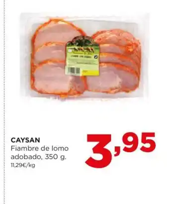 Alimerka CAYSAN Fiambre de lomo adobado oferta