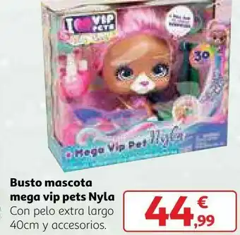 Alcampo Busto mascota mega vips pets nyla oferta