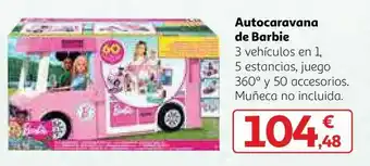 Alcampo Autocaravana de barbie oferta
