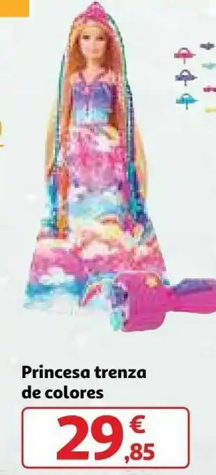 Alcampo Princesa trenza de colores oferta