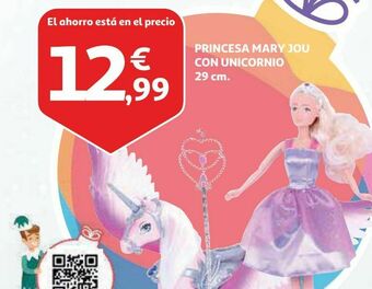 Alcampo Princesa mary jou con unicornio oferta