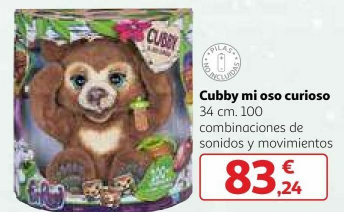 Cubby mi discount oso curioso oferta