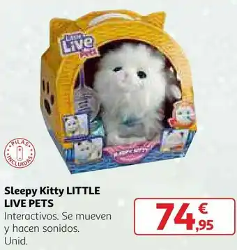 Alcampo Sleepy kitty little live pets oferta